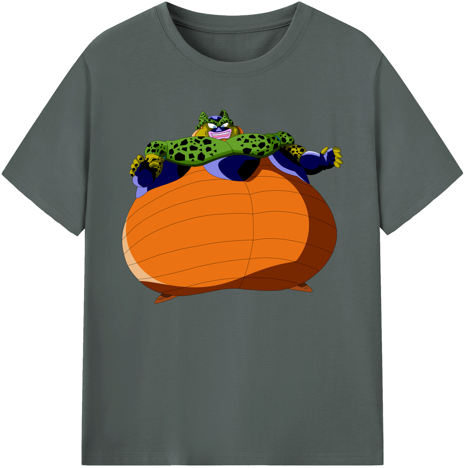 （画像用） ドラゴンボール セル DRAGON BALL Cell 綿100％ メンズ半袖Tシャツ｜肌触りやわらか＆通気性